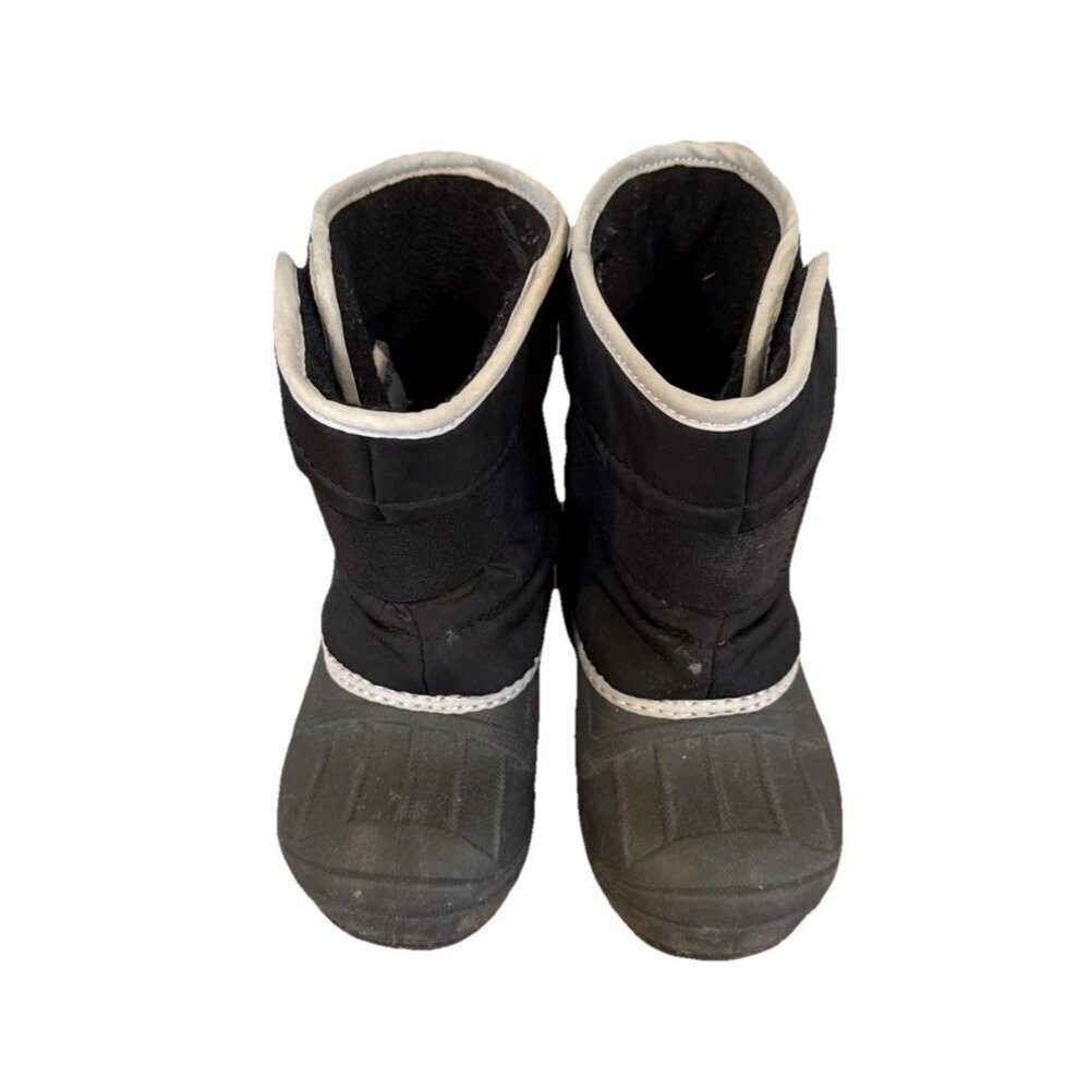Cat & Jack Toddler Winter Snow Boots 7 Black Outdoor Unisex Girls Boys
